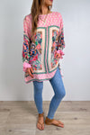 Pink Polka Print