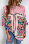 Pink Polka Print
