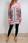 Pink Polka Print
