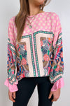 Pink Polka Print