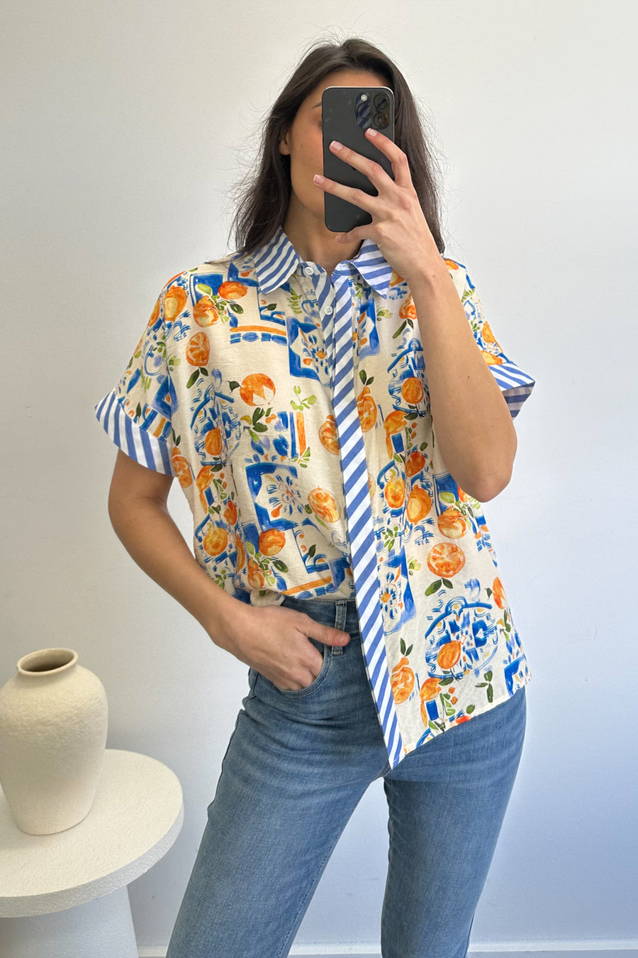 Malta Shirt - Oranges