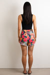 Fuchsia Teal Floral