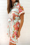 Blue Blush Floral