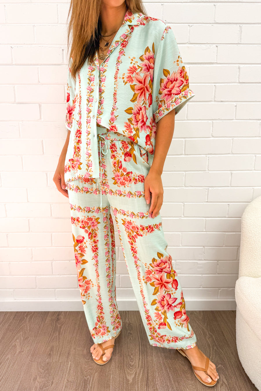 Blue Blush Floral