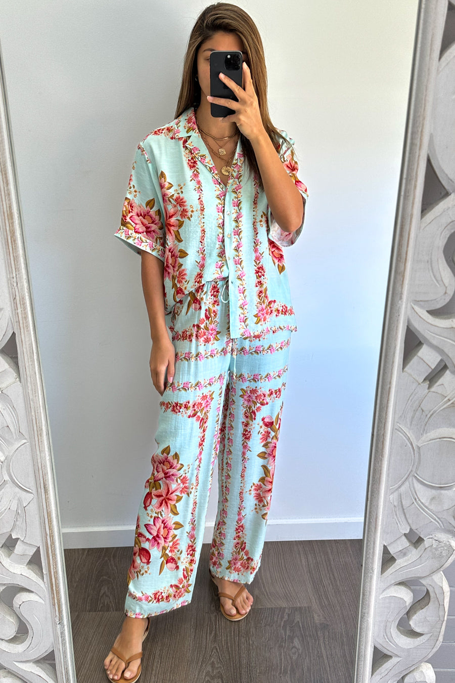 Blue Blush Floral