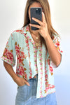 Blue Blush Floral
