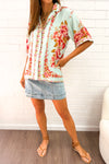 Blue Blush Floral