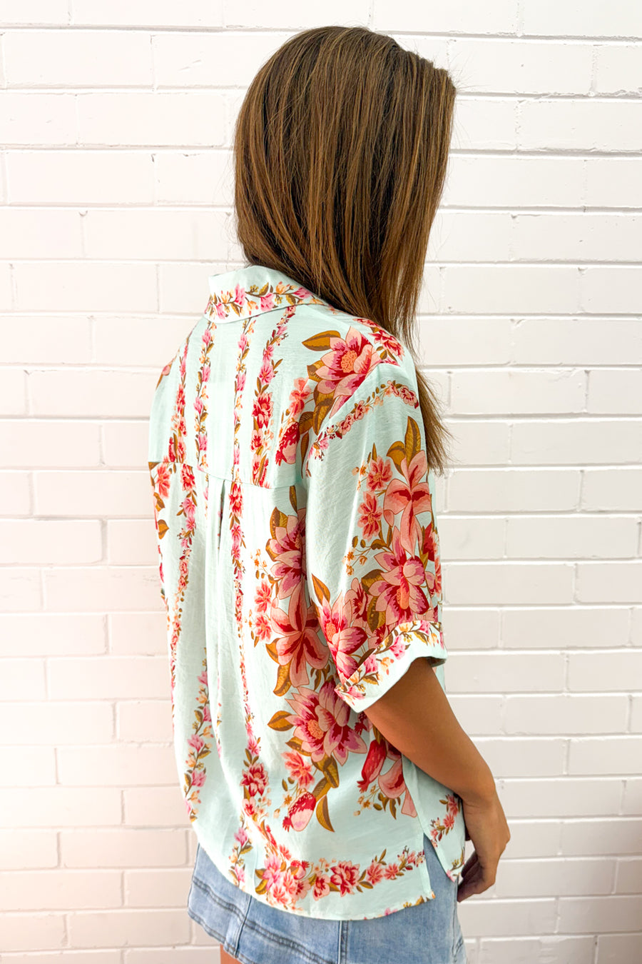 Blue Blush Floral
