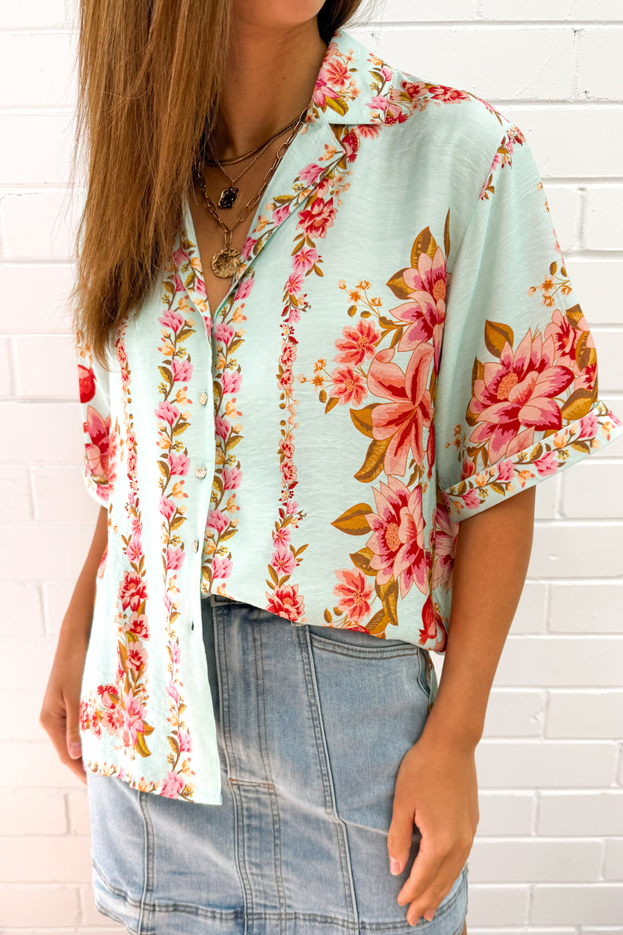 Blue Blush Floral