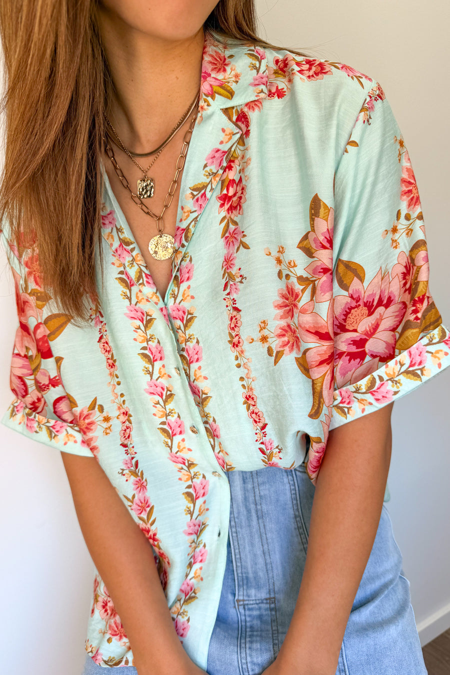 Blue Blush Floral