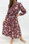 Burgundy Floral