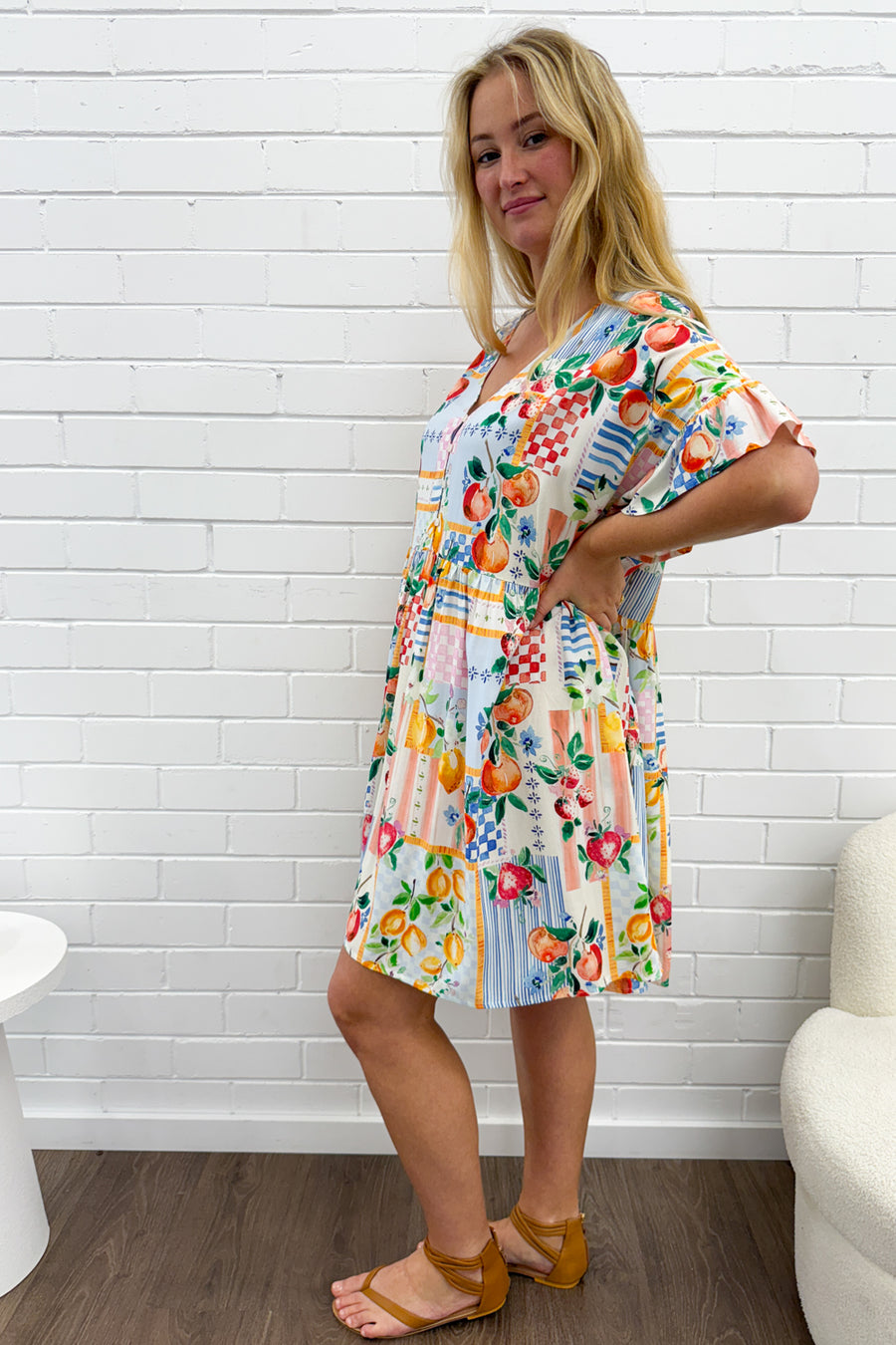 Peach Patchwork