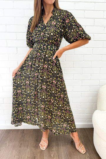 Black Floral: kym