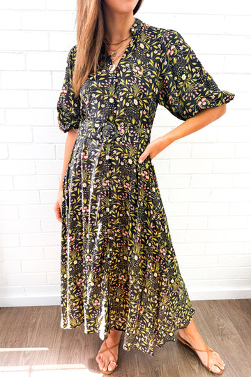 Black Floral: kym