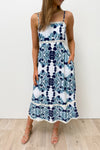 Navy Blue Floral