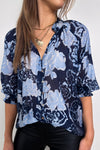 Navy Floral