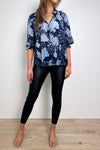 Navy Floral