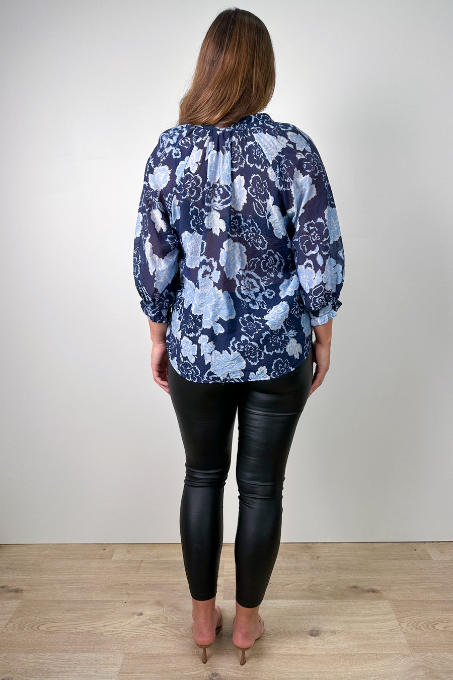 Navy Floral