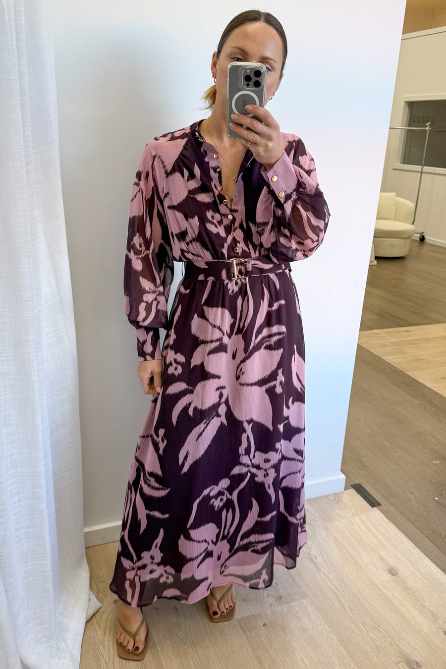 Wine Blush Floral