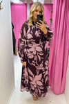 Wine Blush Floral