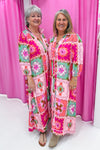 Pink Floral Patchwork