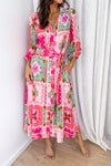 Pink Floral Patchwork