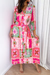 Pink Floral Patchwork