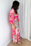 Pink Floral Patchwork