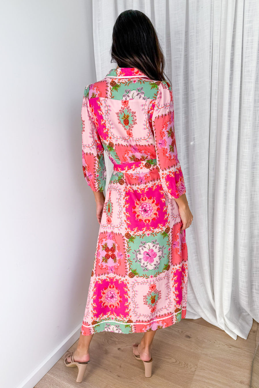 Pink Floral Patchwork