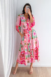 Pink Floral Patchwork
