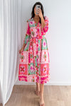 Pink Floral Patchwork