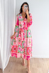 Pink Floral Patchwork