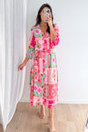 Pink Floral Patchwork