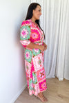 Pink Floral Patchwork