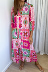 Pink Floral Patchwork