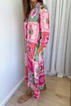 Pink Floral Patchwork