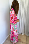 Pink Floral Patchwork