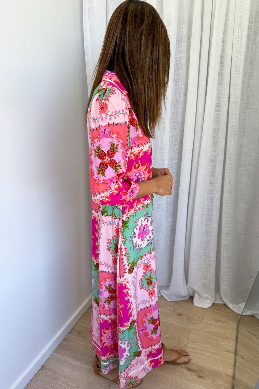 Pink Floral Patchwork