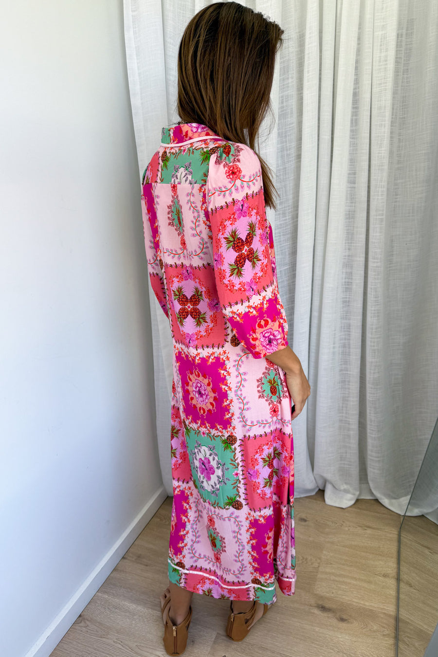 Pink Floral Patchwork