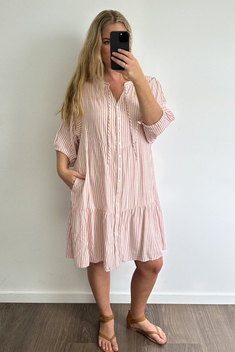 Peach Stripe