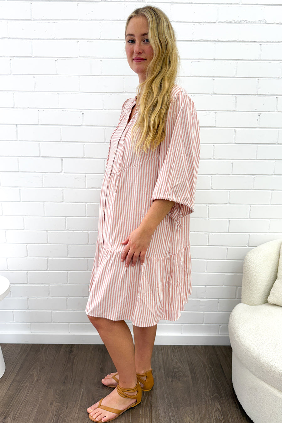 Peach Stripe