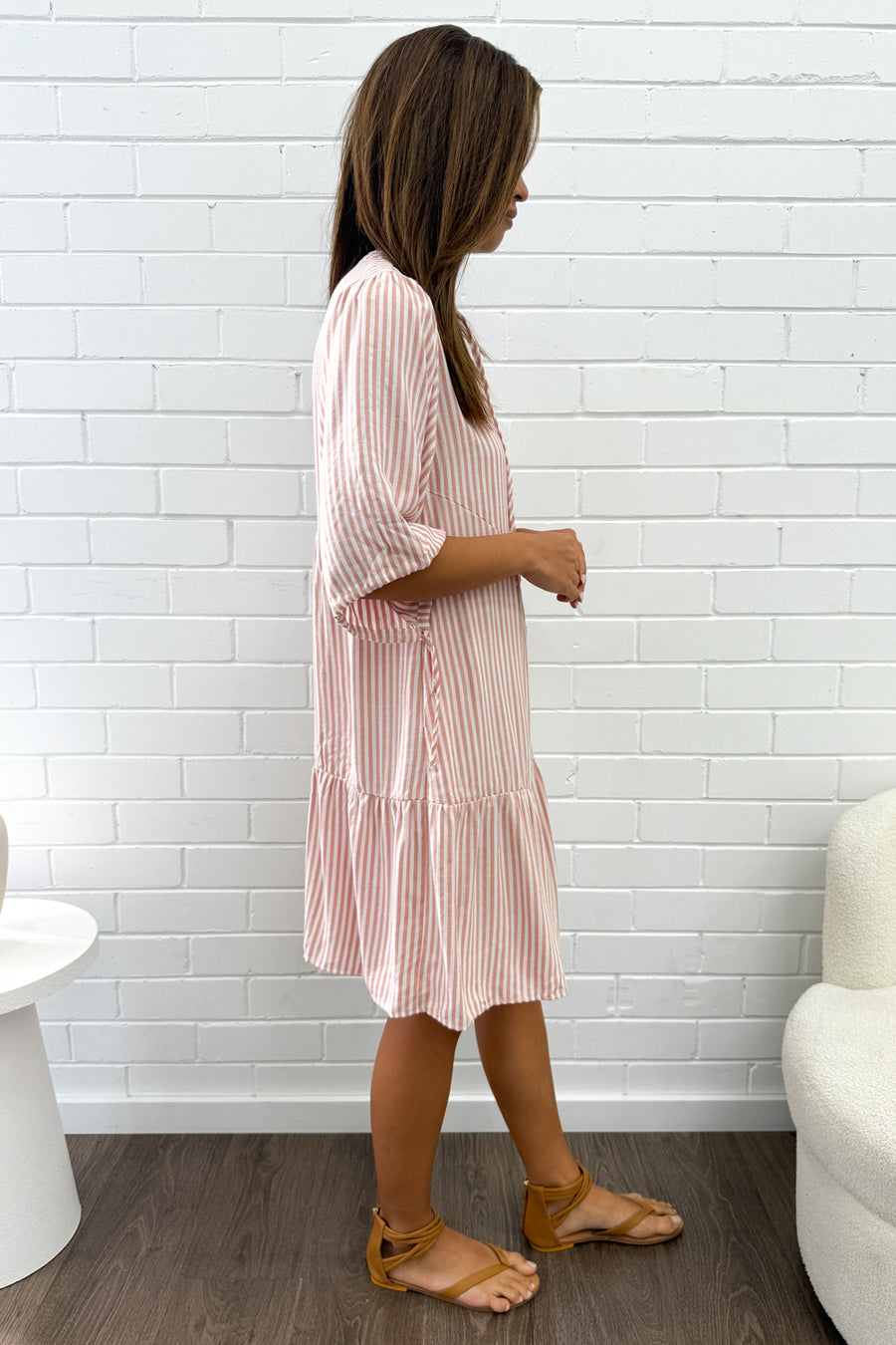 Peach Stripe