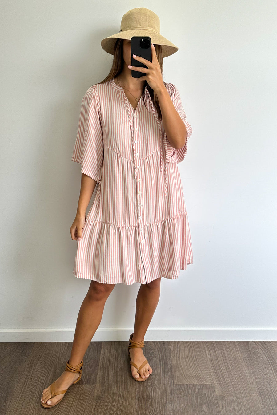 Peach Stripe