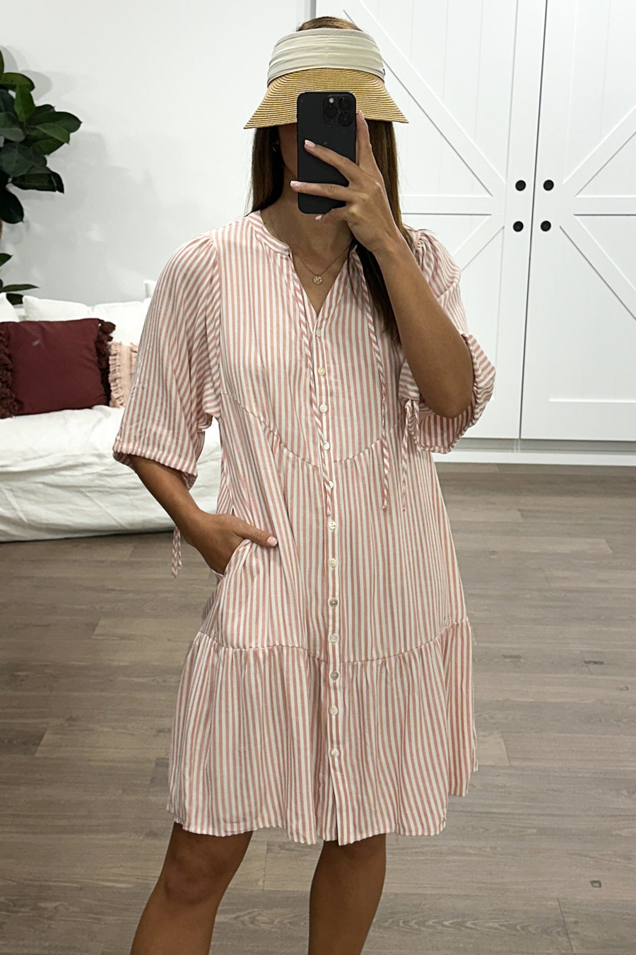 Peach Stripe