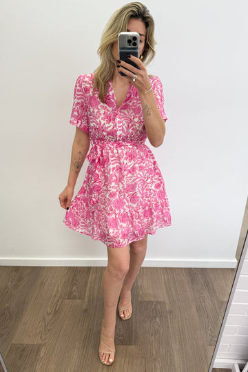 Pink Floral: izzy