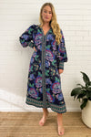 Navy Floral