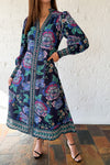 Navy Floral