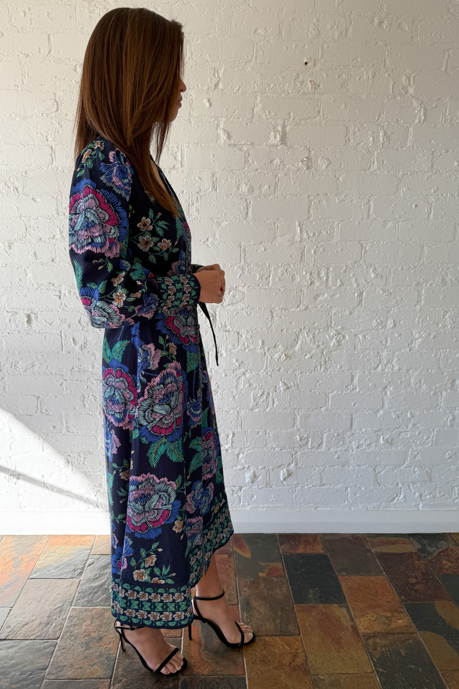 Navy Floral