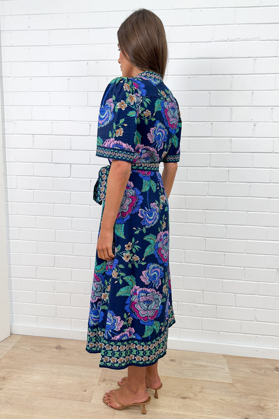 Navy Floral