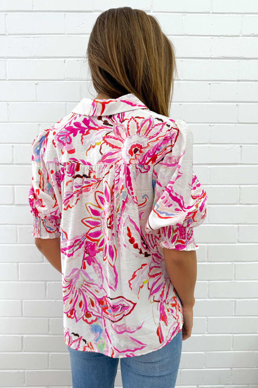 Pink Paisley Floral